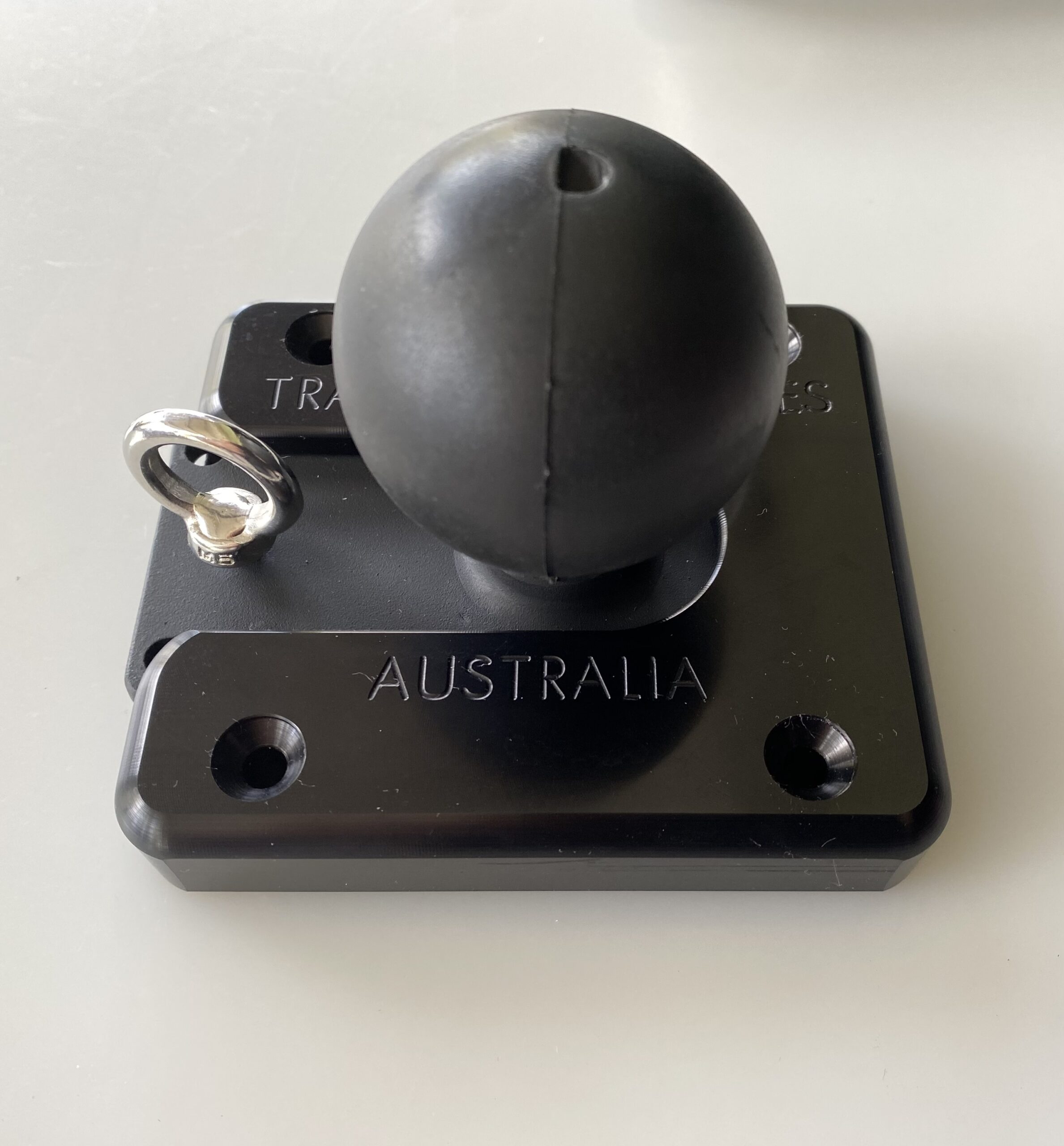 Quick Release Brackets & Plates - RAM C, D & E Size Options - Transducer  Poles Australia